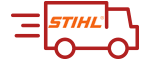 Иконка грузовика STIHL в формате PNG